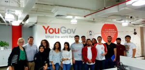 Dr. Nikolina Ljepava visit with students to YouGov